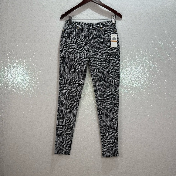 Michael Kors Zebra print jeggings black and white size small - Picture 6 of 16